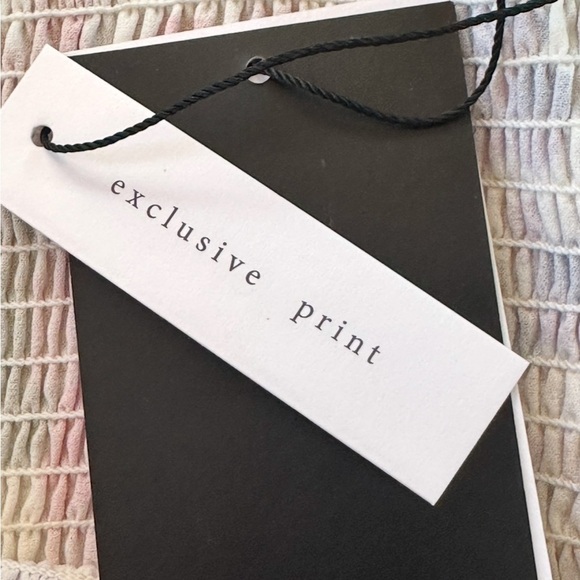 En Saison “Constantia” Floral Print Smocked Crop Top Size Large New With Tags! - Picture 10 of 10